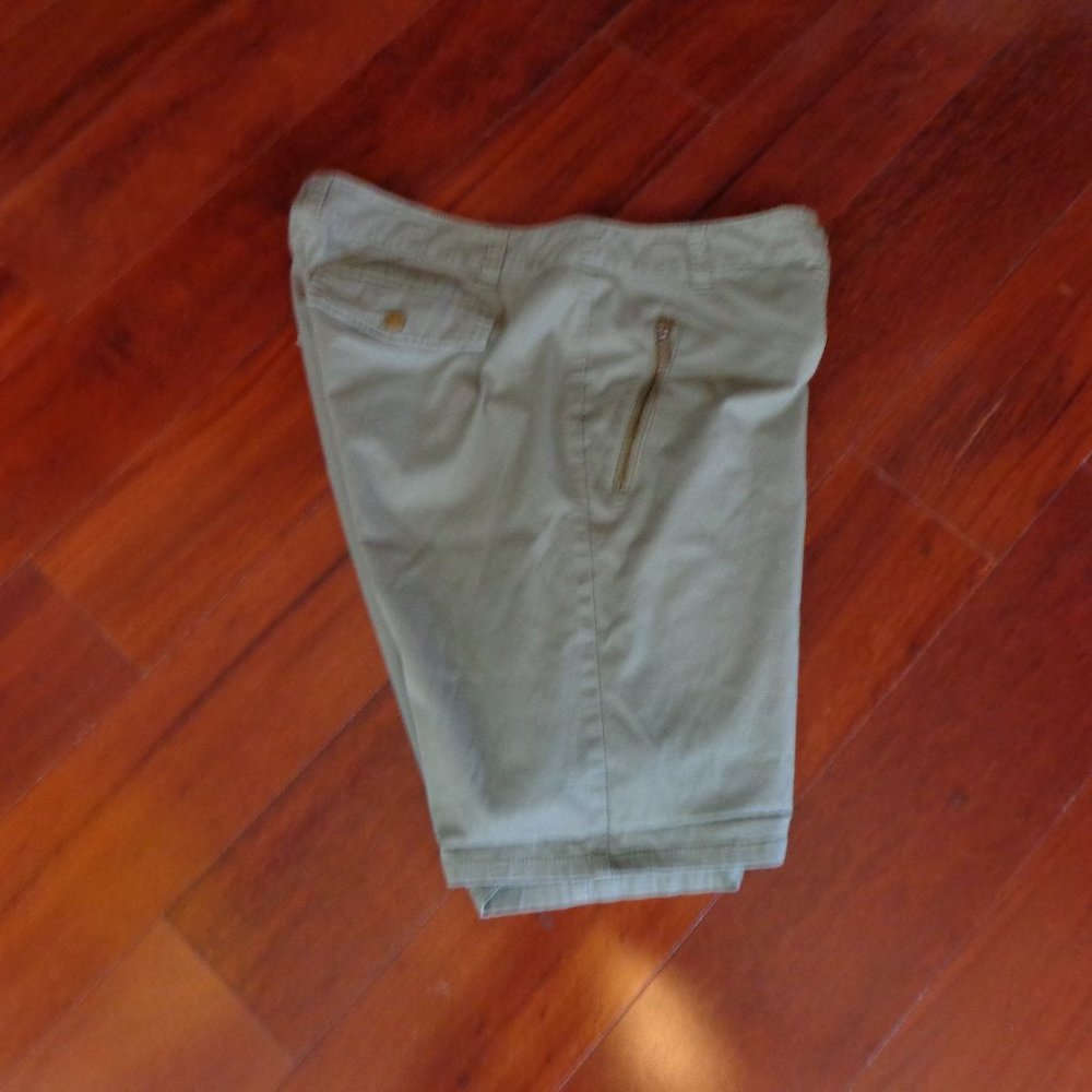 MICHAEL KORS ZIPPER ACCENT BERMUDAS SZ 10 - Picture 3 of 4